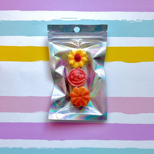 novelty flowers wax melts