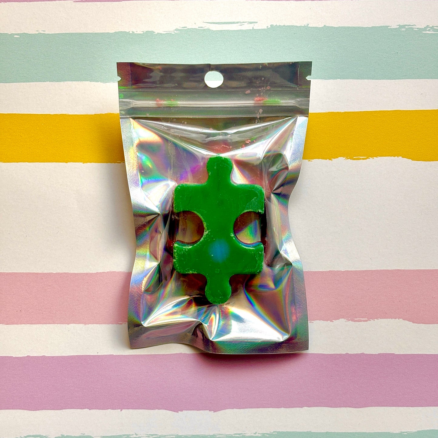 Novelty puzzle wax melts