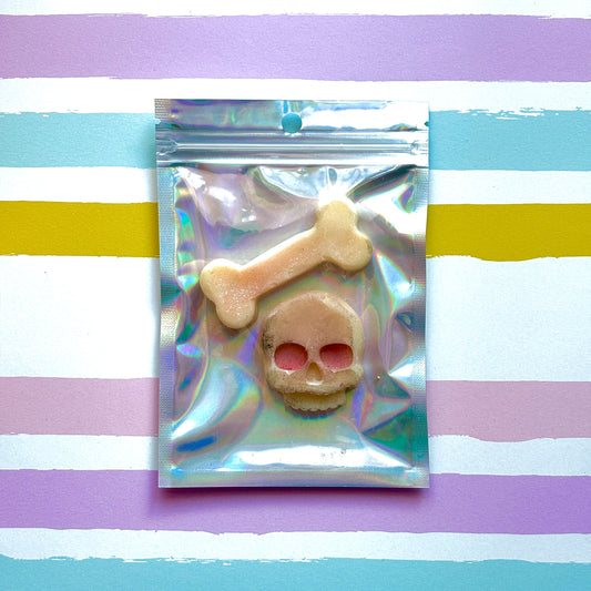 Novelty soul bones wax melts