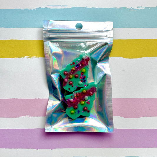 Novelty christmas tree wax melts